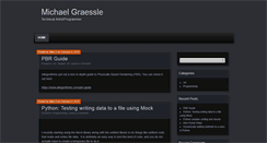 Desktop Screenshot of mgraessle.net